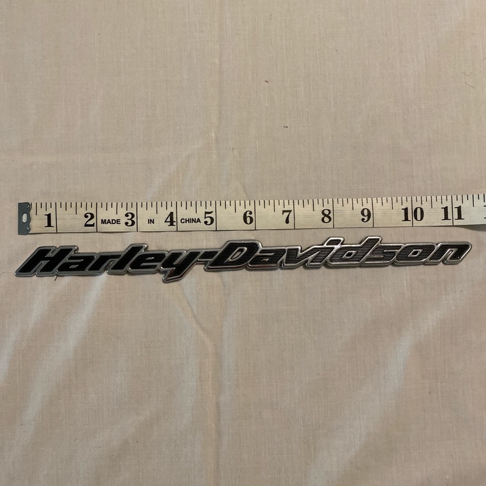 Harley-Davidson tank emblem